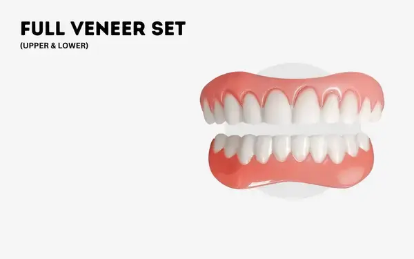 Instant Smile Teeth Veneers Upper and Lower Set